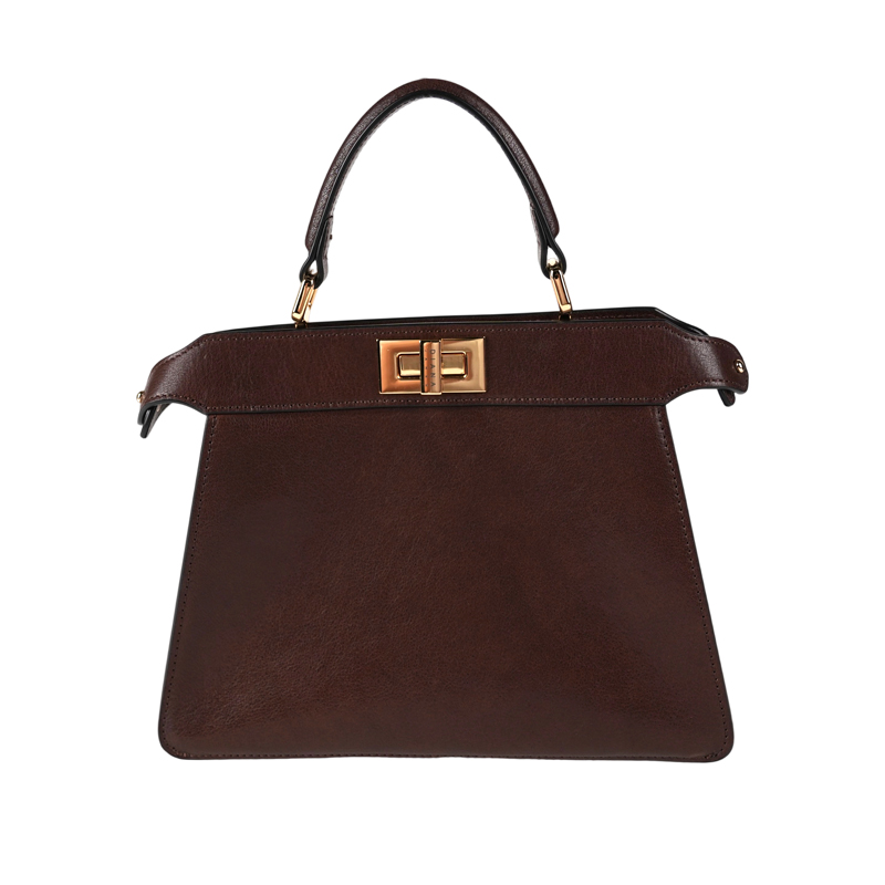 Classic Girl Lock handbag 2025 new style handbag messenger bag saddle bag