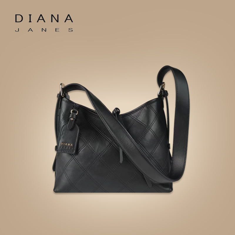 Large-capacity hobo bag for women, tote bag for commuting, cross-body leather women's bag