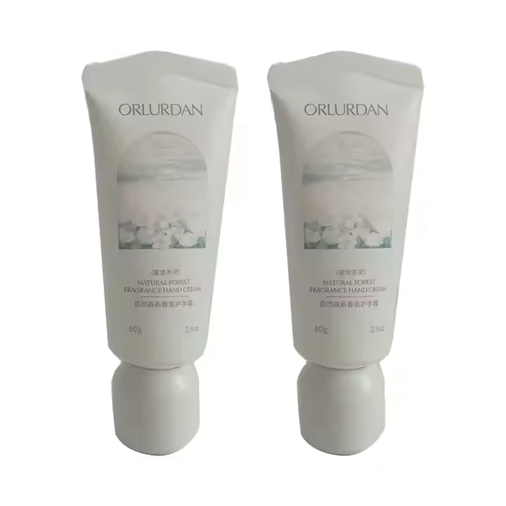 60g custom designed perfume hand cream hand cream with round smooth top nut
