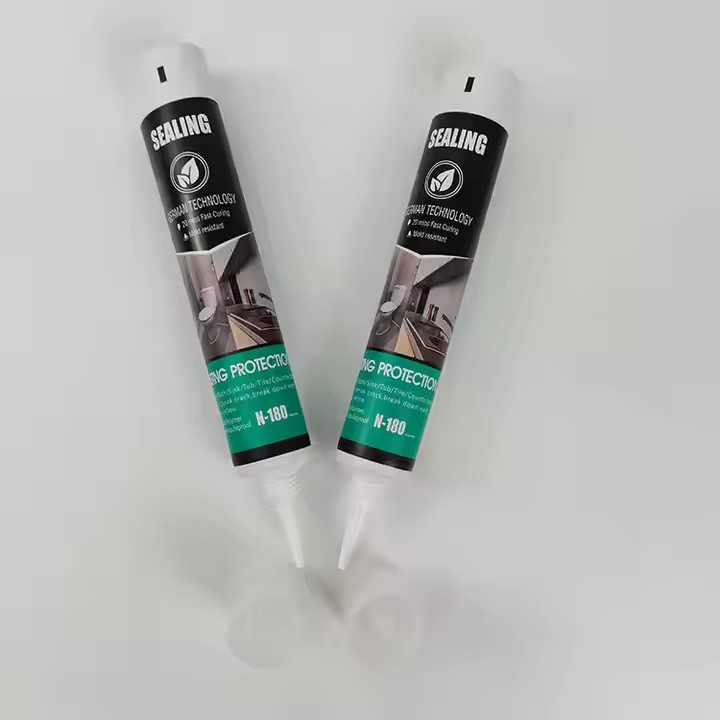 Customized soft extruded aluminum-plastic sealing tube with long nozzle