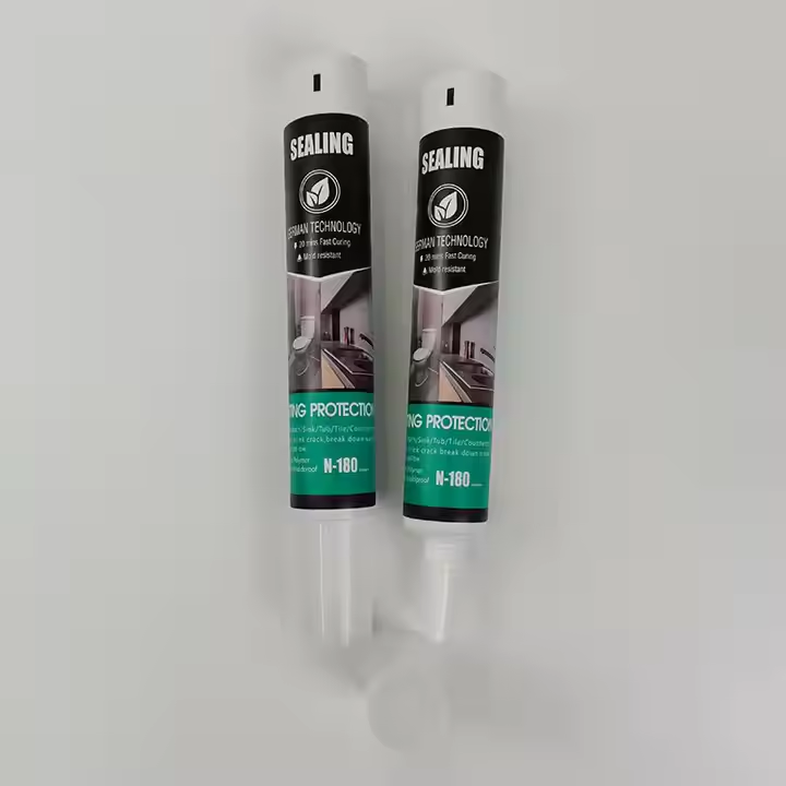 Customized soft extruded aluminum-plastic sealing tube with long nozzle