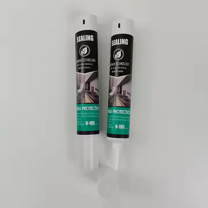 Customized soft extruded aluminum-plastic sealing tube with long nozzle