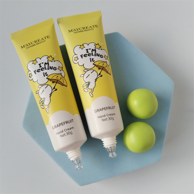 Luxury 30ml 50g 60ml OEM Hand Plastic Cream Packaging Container Cosmetic Container Laminated ABL Hand Lotion Squeeze Soft Tube