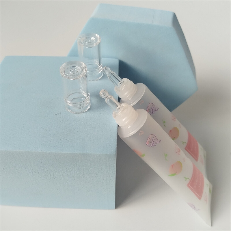 D25 30ml Eye Cream Eye Serum Plastic Packaging Clear Transparent Long Nozzle Concealer Plastic Dropper for Skincare Serum