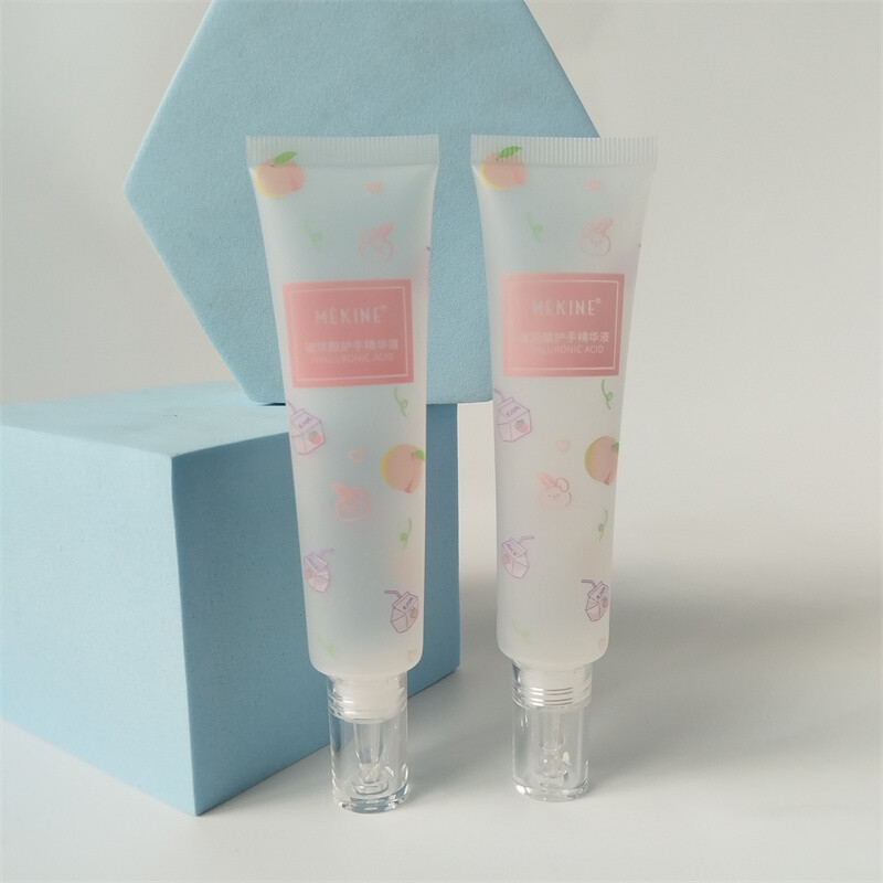 D25 30ml Eye Cream Eye Serum Plastic Packaging Clear Transparent Long Nozzle Concealer Plastic Dropper for Skincare Serum