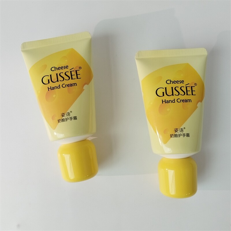 Empty 50ml Aluminum ABL Barrier Laminated Hand Cream Packaging Cosmetic Lotion Hand Lotion Cream Tube with Cute Screw Cap