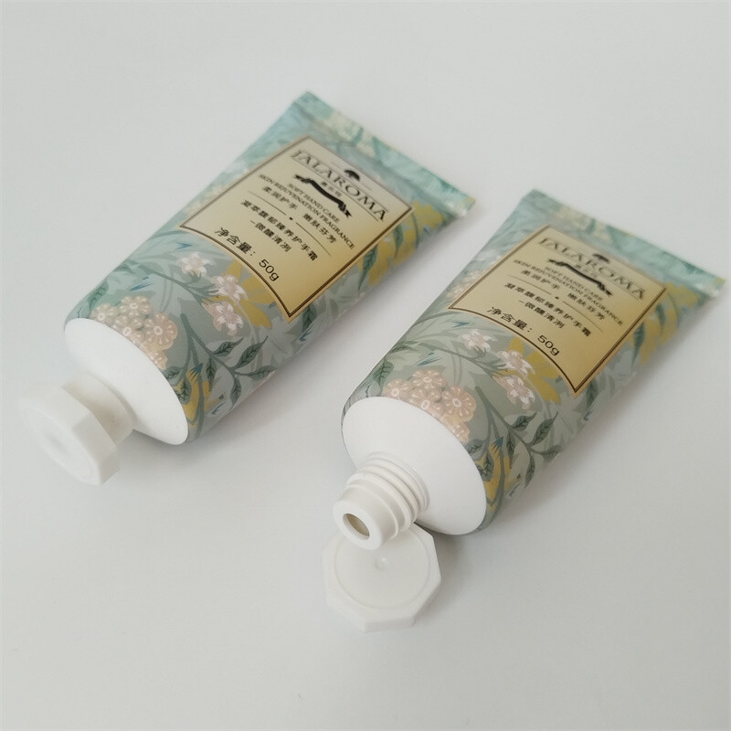 D35 50ml Luxury Matte Skincare Hand Cream Packaging Plastic Hand Lotion Soft Squeeze Tube Empty Cosmetic Laminated ABL Tube