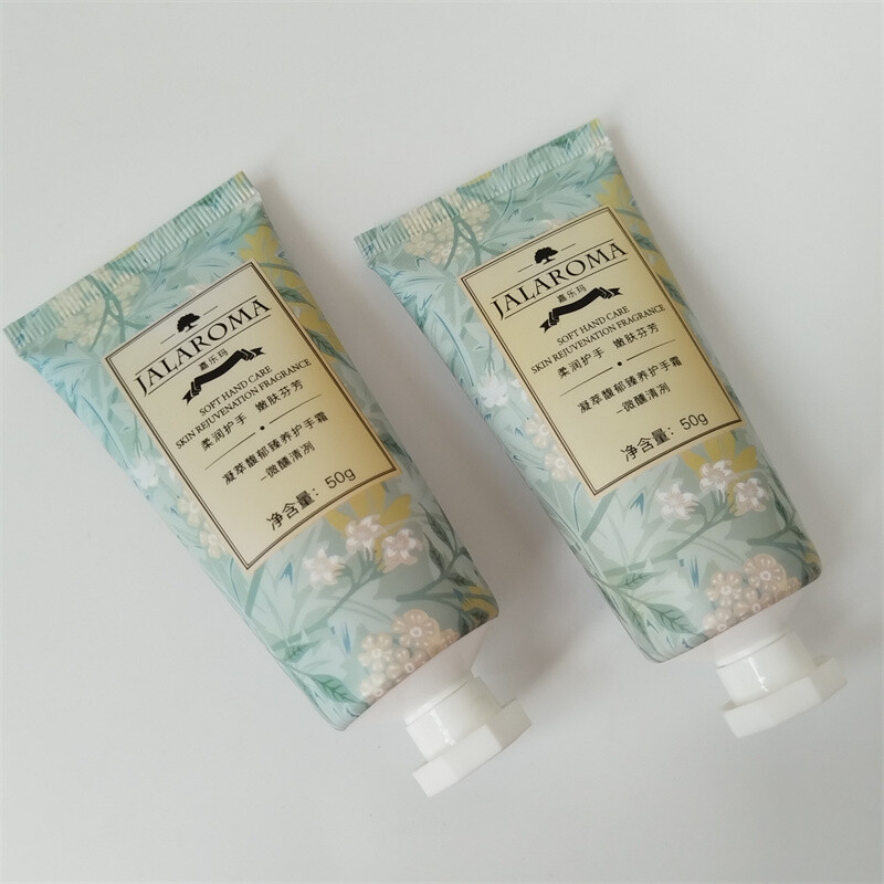 D35 50ml Luxury Matte Skincare Hand Cream Packaging Plastic Hand Lotion Soft Squeeze Tube Empty Cosmetic Laminated ABL Tube