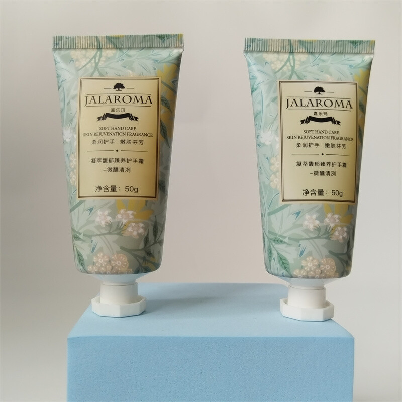 D35 50ml Luxury Matte Skincare Hand Cream Packaging Plastic Hand Lotion Soft Squeeze Tube Empty Cosmetic Laminated ABL Tube
