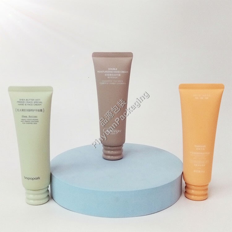 D35 80ml Hand & Face Cream PE Cosmetic Tube with Cute Packaging Cap