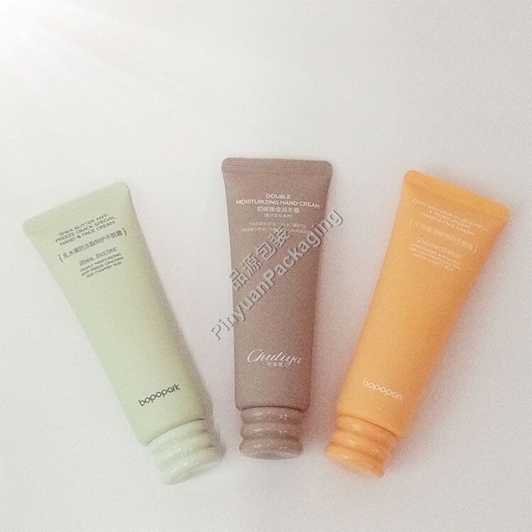 D35 80ml Hand & Face Cream PE Cosmetic Tube with Cute Packaging Cap