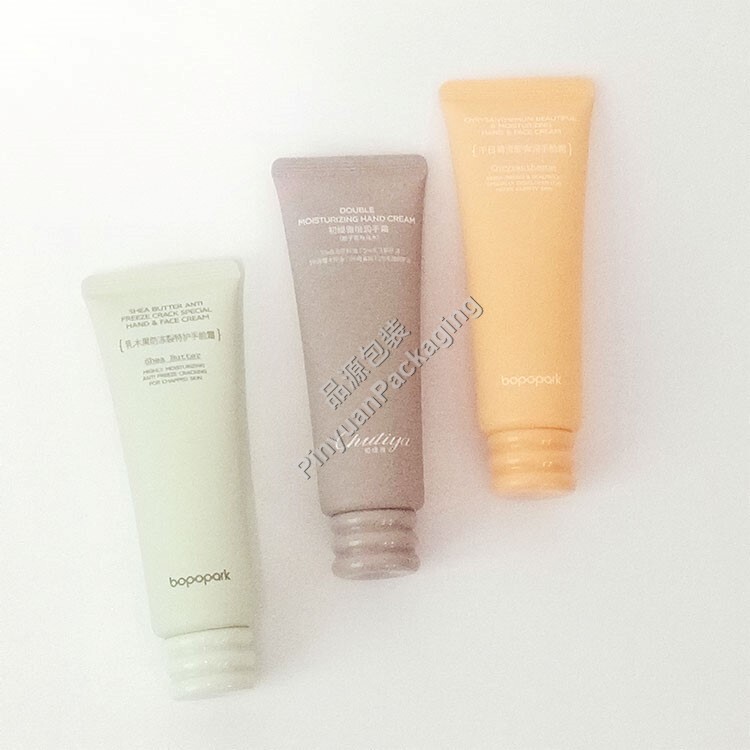 D35 80ml Hand & Face Cream PE Cosmetic Tube with Cute Packaging Cap