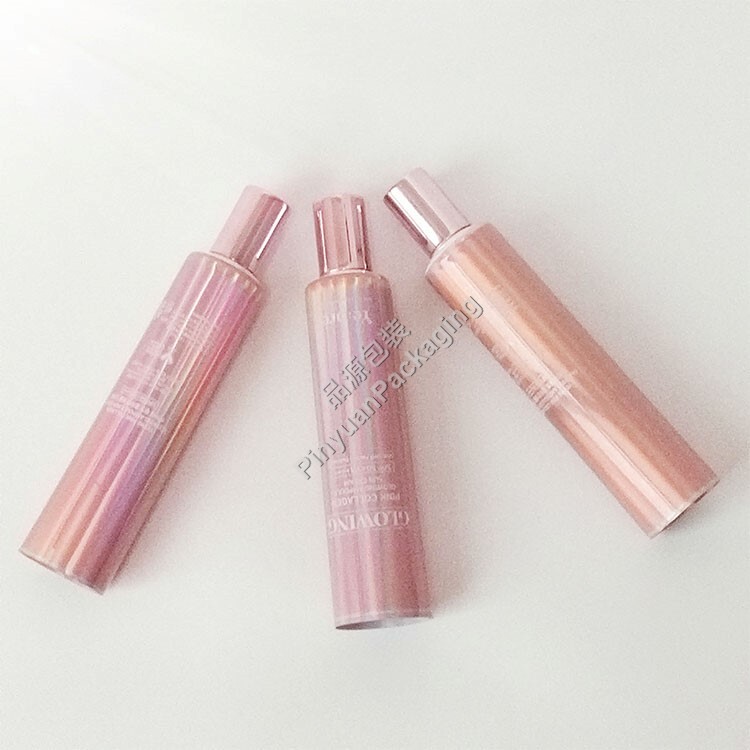 D30 50ml Sun Cream ABL Cosmetic Tube with Rose Golden Cylindrical Cap
