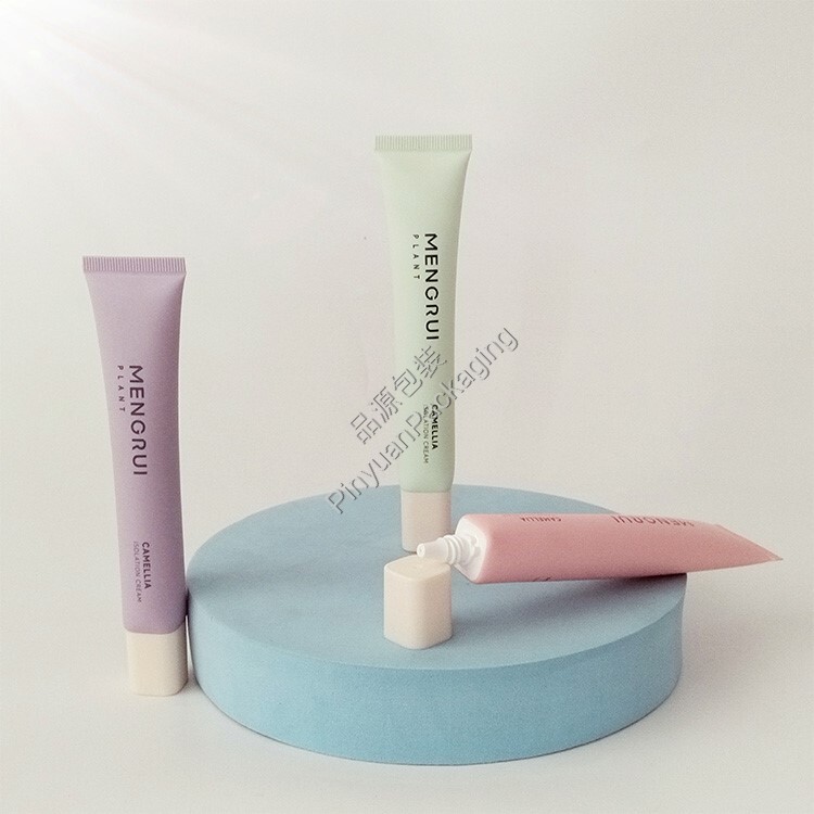 D22 30ml Isolation Cream PE Cosmetic Tube with Rectangular Screw Cap