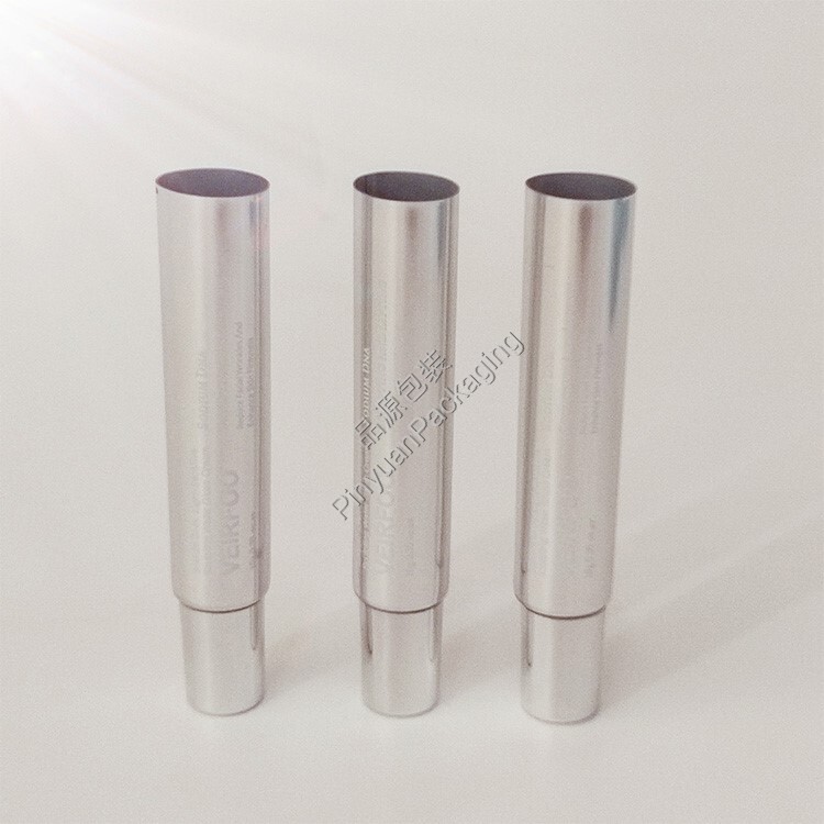 D19 10ml Skincare Cream High gloss ABL Cosmetic Tube with Silver-plated Cap