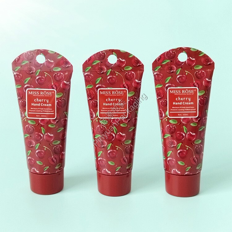D35 60ml Hand Cream ABL Cosmetic Tube with Red Cap