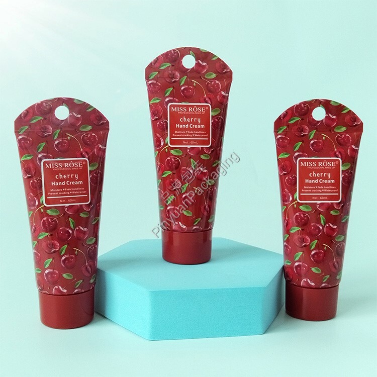 D35 60ml Hand Cream ABL Cosmetic Tube with Red Cap