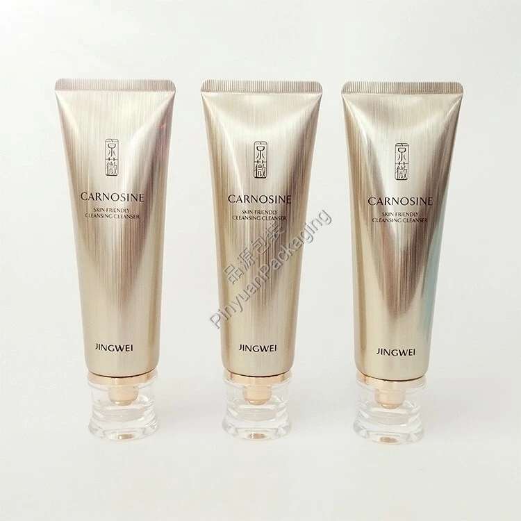 D40 130ml Cleansing Cleanser ABL Cosmetic Tube with Acrylic Cap