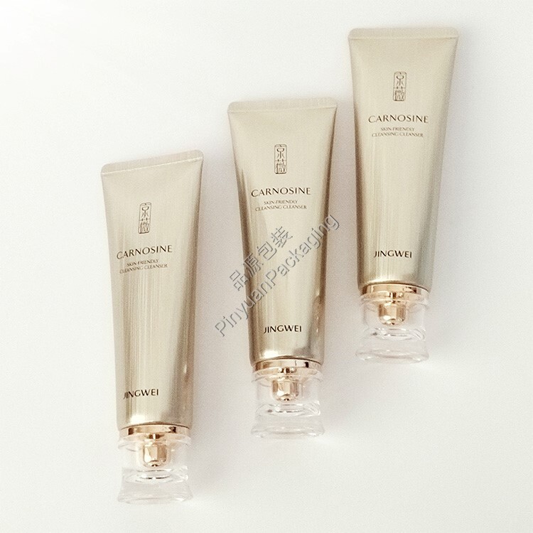 D40 130ml Cleansing Cleanser ABL Cosmetic Tube with Acrylic Cap