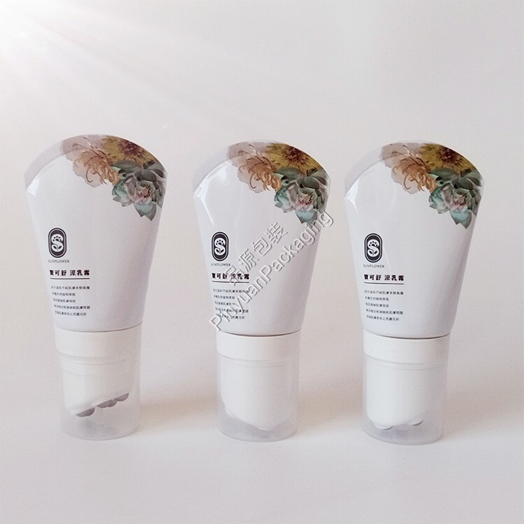 D40 50ml Skincare Massage Medical Cream ABL Cosmetic Tube with 5 Rollers Ball Cap