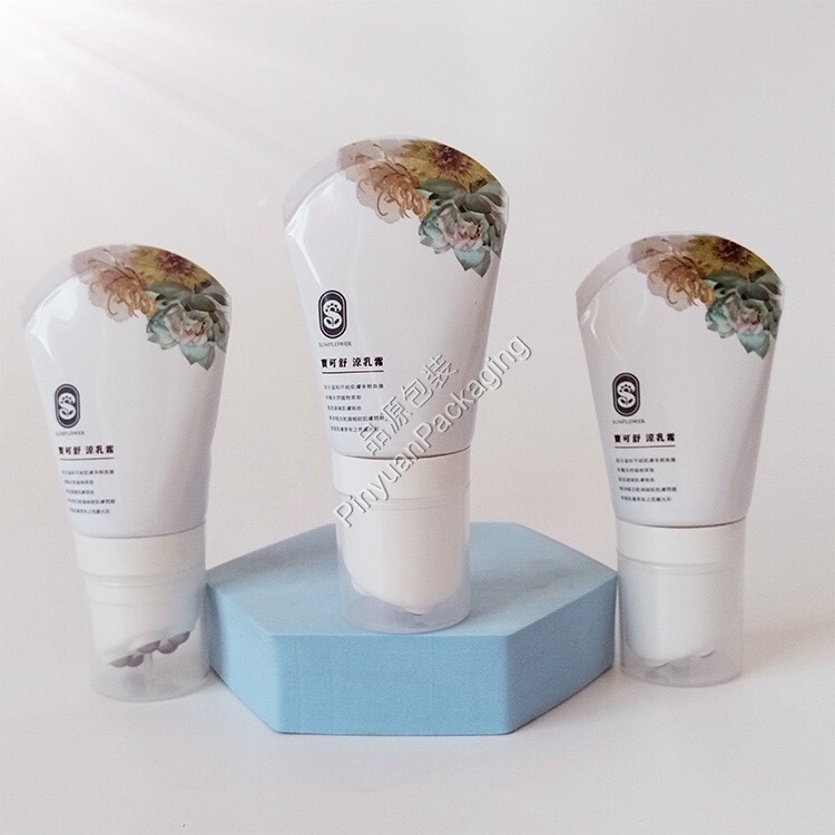 D40 50ml Skincare Massage Medical Cream ABL Cosmetic Tube with 5 Rollers Ball Cap