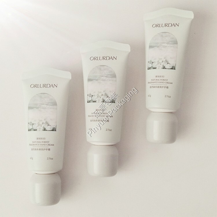 D35 60ml Hand Cream PBL Cosmetic Tube with Cute Cap