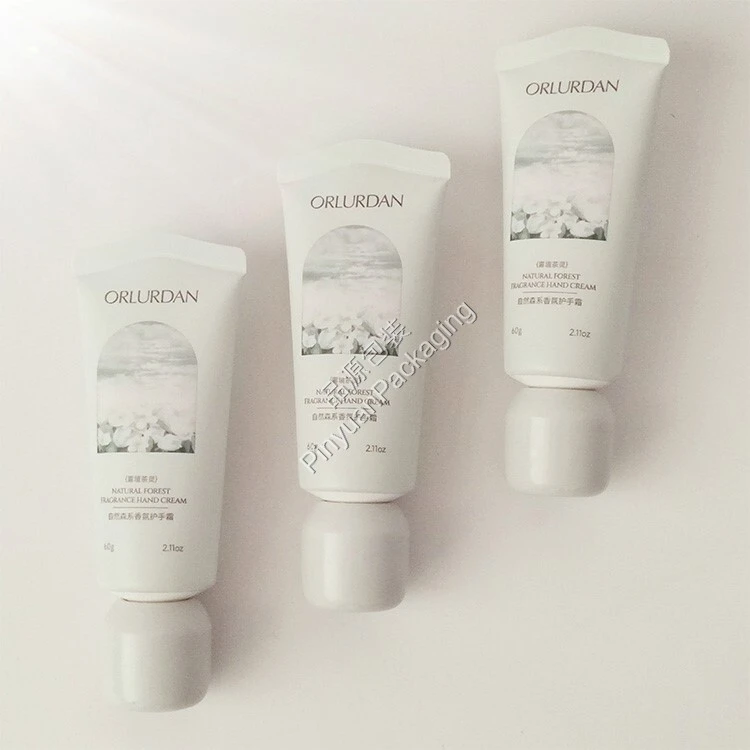 D35 60ml Hand Cream PBL Cosmetic Tube with Cute Cap