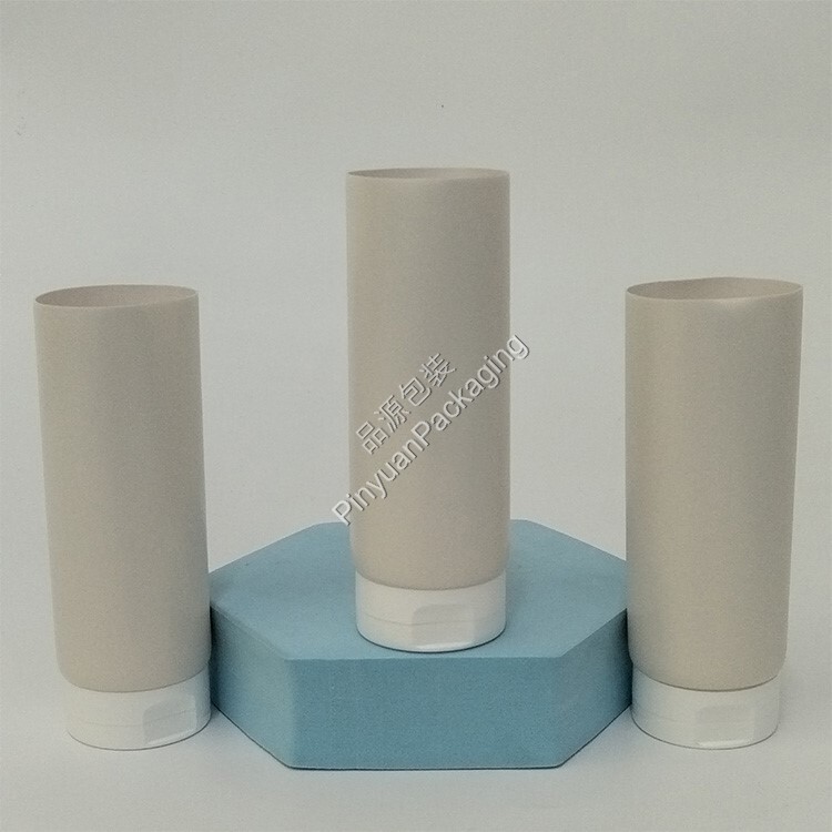 D40 70ml Skincare Cream Pearl-Effect PE Cosmetic Tube with Flip-top Cap