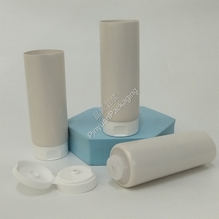 D40 70ml Skincare Cream Pearl-Effect PE Cosmetic Tube with Flip-top Cap