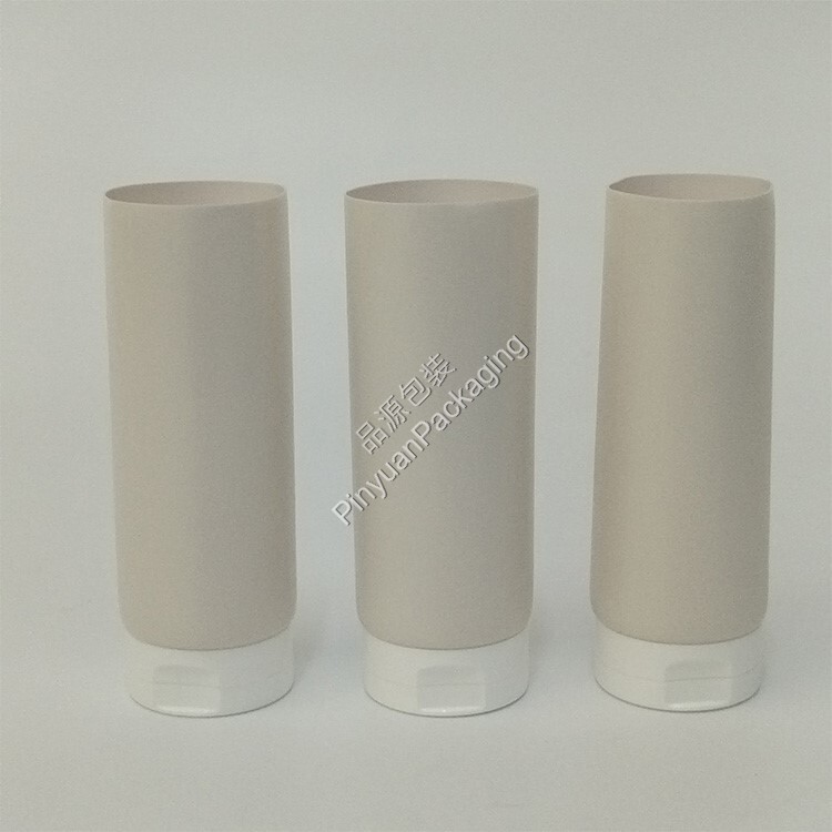 D40 70ml Skincare Cream Pearl-Effect PE Cosmetic Tube with Flip-top Cap