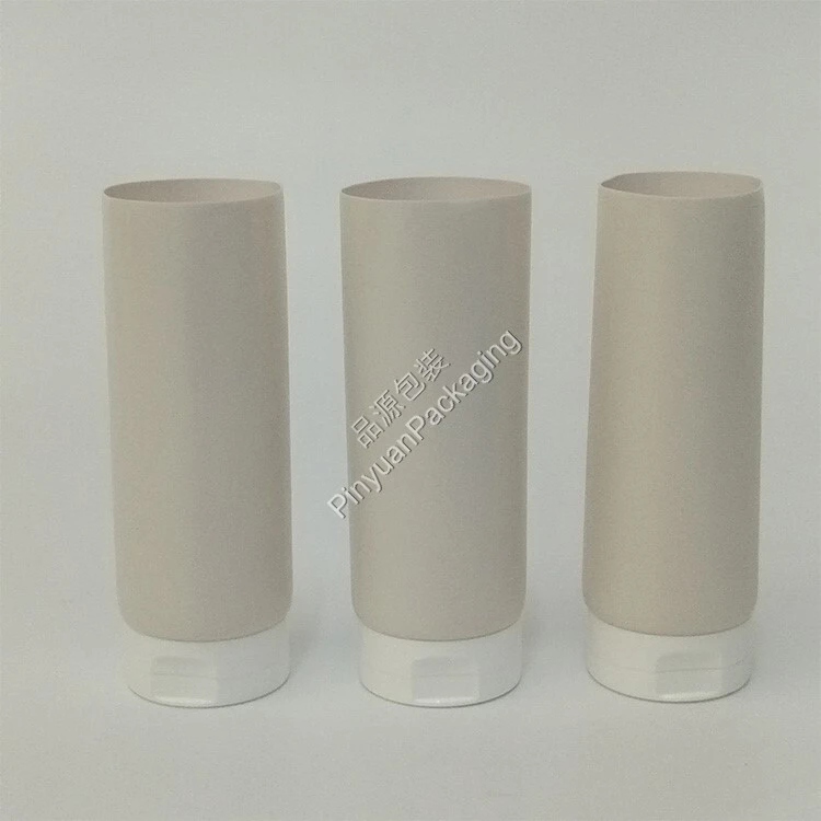 D40 70ml Skincare Cream Pearl-Effect PE Cosmetic Tube with Flip-top Cap