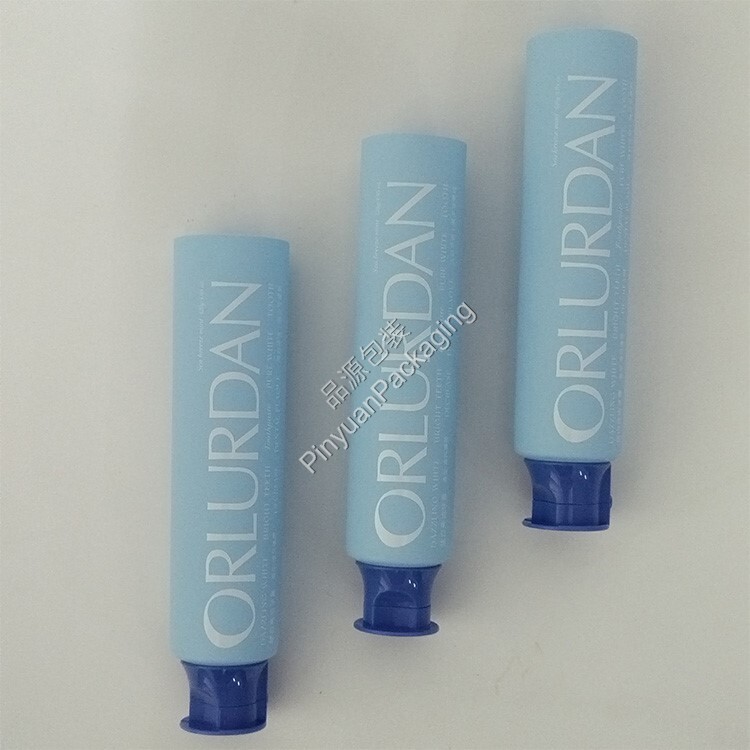 D38 120ml Toothpaste PE Cosmetic Tube with Flip-top Cap