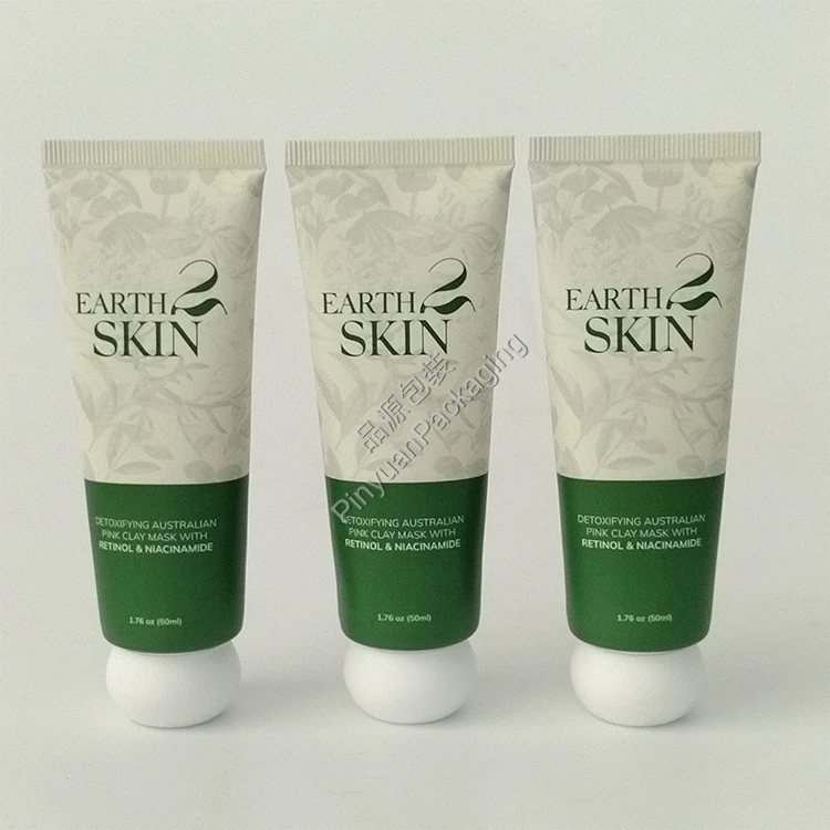 D30 50ml Skincare Mask ABL Cosmetic Tube with Cute Screw Cap