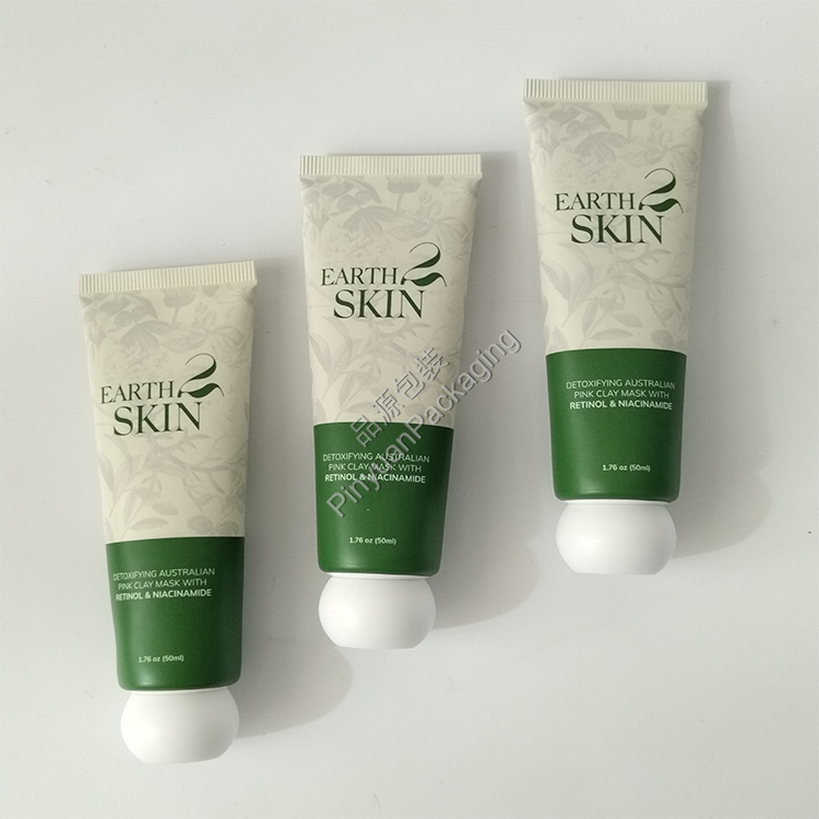 D30 50ml Skincare Mask ABL Cosmetic Tube with Cute Screw Cap