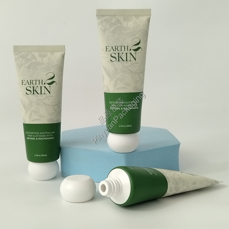 D30 50ml Skincare Mask ABL Cosmetic Tube with Cute Screw Cap