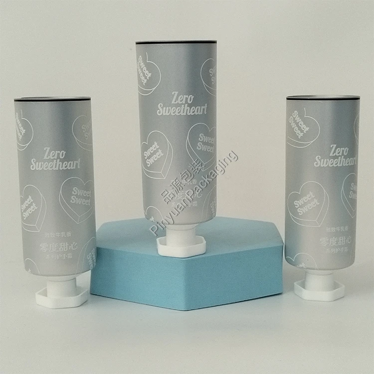 D40 95ml Hand Cream ABL Cosmetic Tube with Octagonal Cap