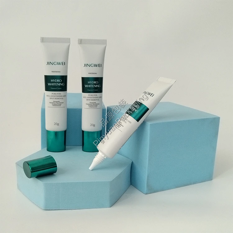 D22 20ml Essence Cream ABL Cosmetic Tube with Green Oval Screw Cap