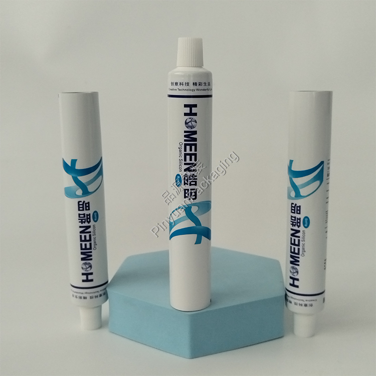 D25 50ml Organic Silicon ABL Industrial Tube with Striped Screw Cap