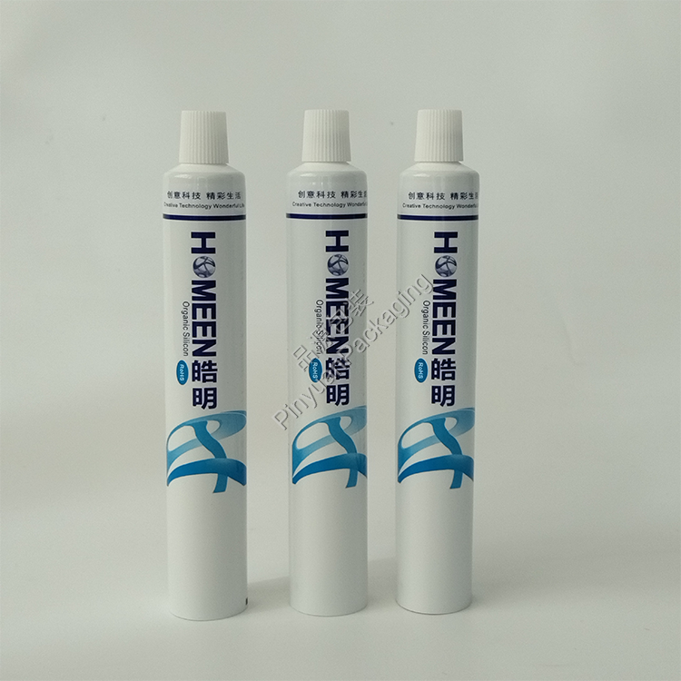 D25 50ml Organic Silicon ABL Industrial Tube with Striped Screw Cap