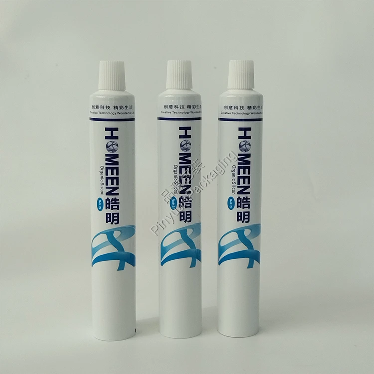 D25 50ml Organic Silicon ABL Industrial Tube with Striped Screw Cap