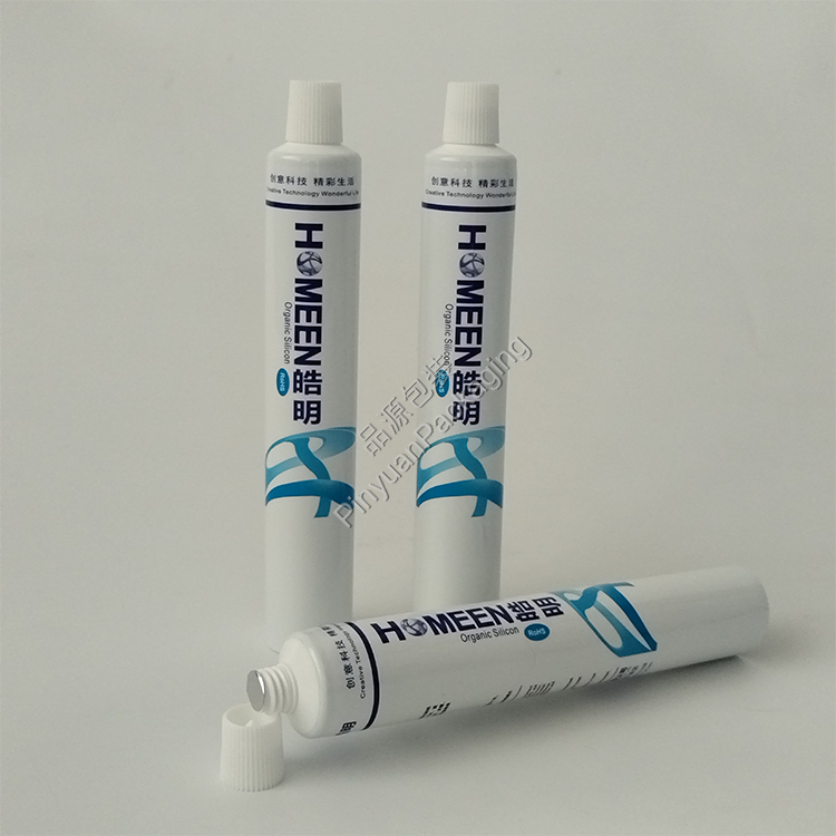 D25 50ml Organic Silicon ABL Industrial Tube with Striped Screw Cap