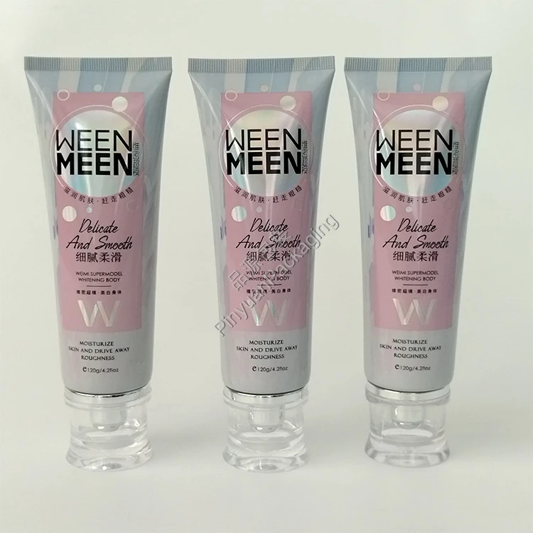 D40 120ml Body Mask ABL Cosmetic Tube with Acrylic Screw Cap