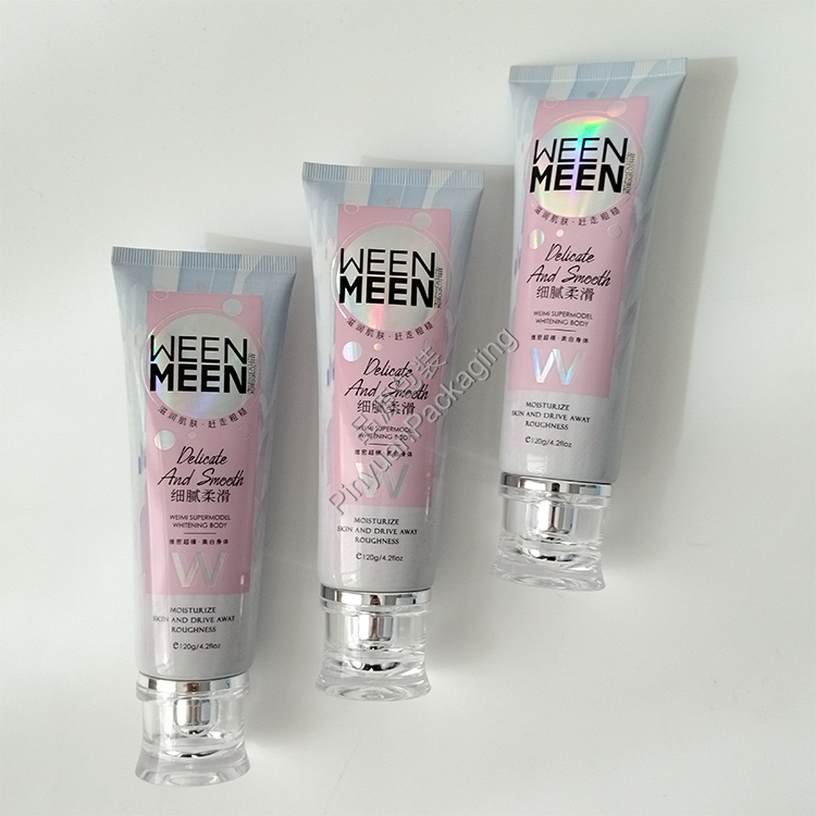 D40 120ml Body Mask ABL Cosmetic Tube with Acrylic Screw Cap