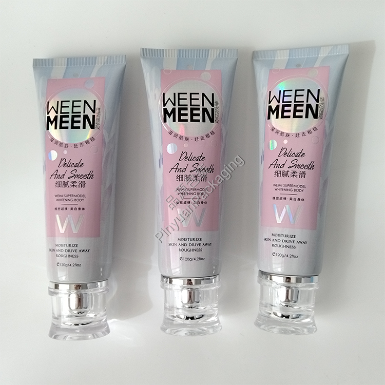 D40 120ml Body Mask ABL Cosmetic Tube with Acrylic Screw Cap