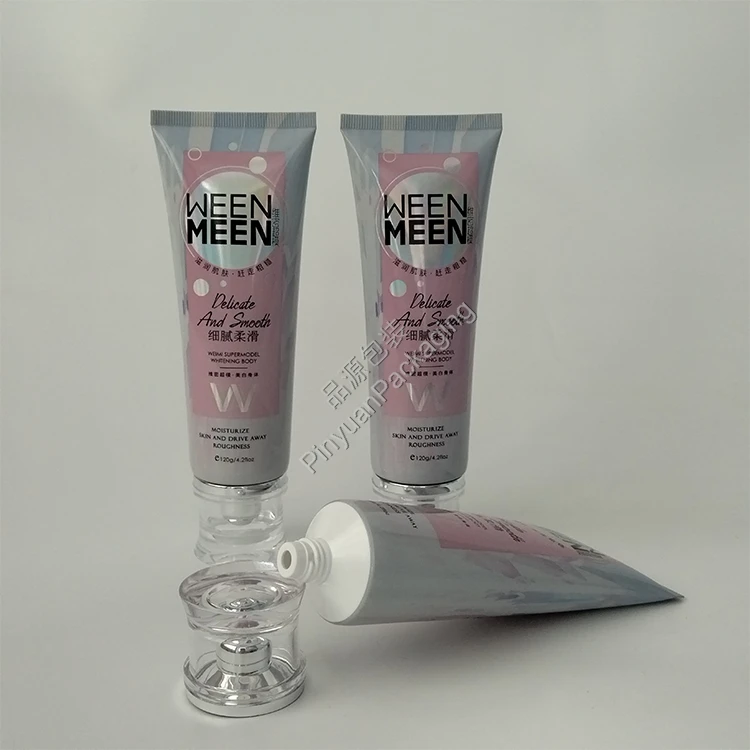 D40 120ml Body Mask ABL Cosmetic Tube with Acrylic Screw Cap