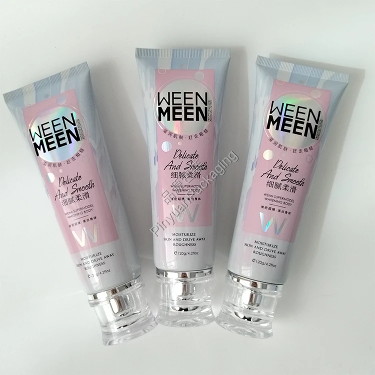D40 120ml Body Mask ABL Cosmetic Tube with Acrylic Screw Cap