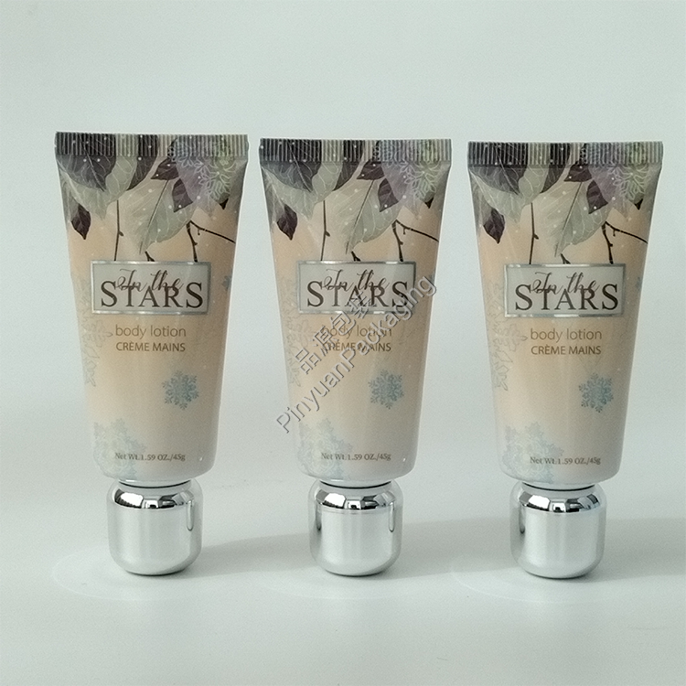 D30 45ml Body Lotion ABL Cosmetic Tube with Silver-plated Cap