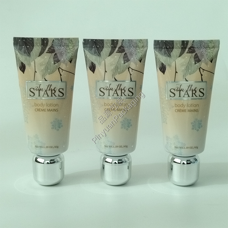 D30 45ml Body Lotion ABL Cosmetic Tube with Silver-plated Cap