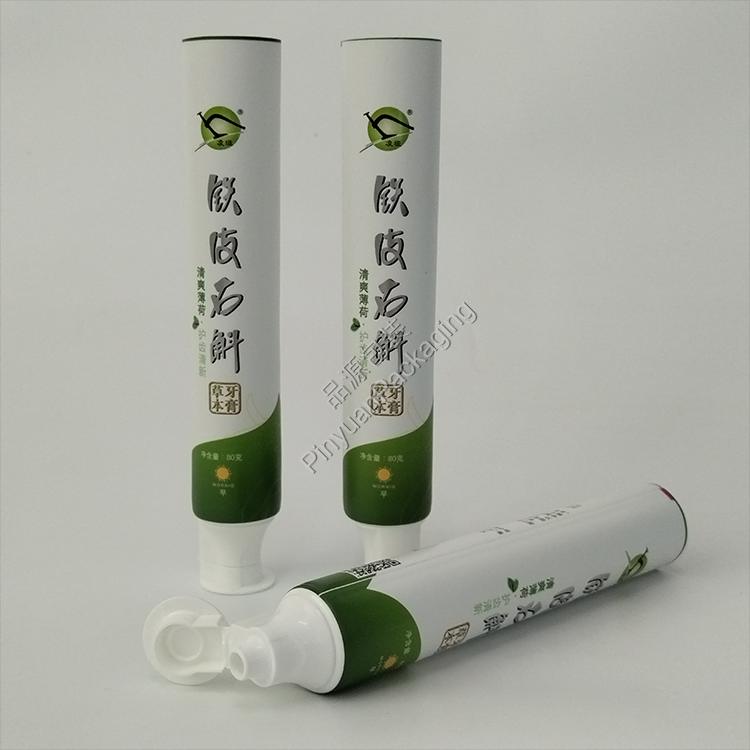 D30 80g Toothpaste ABL Cosmetic Tube with White Doctor Flip-top Cap
