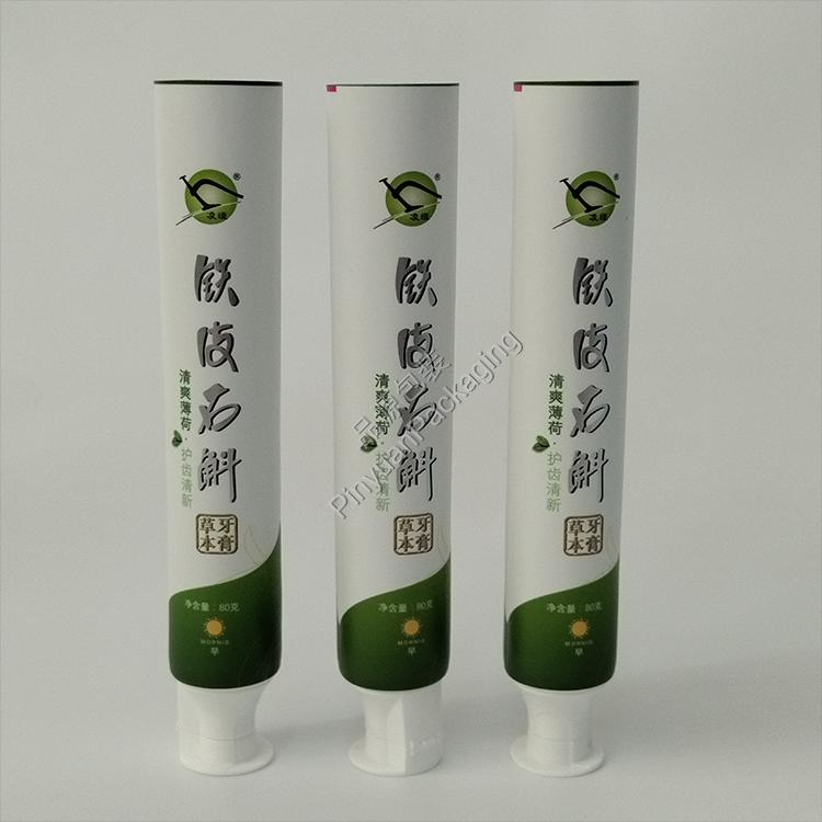 D30 80g Toothpaste ABL Cosmetic Tube with White Doctor Flip-top Cap